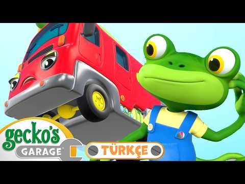 Uçan İtfaiye Arabası | 🐸 Gecko'nun Garajı - Çocuklar için Kamyonlar