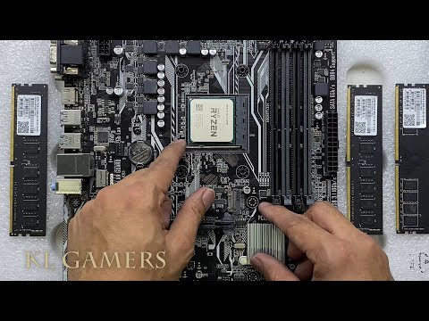 AMD Ryzen 5 2400G ASUS PRIME B350M-A PC Build