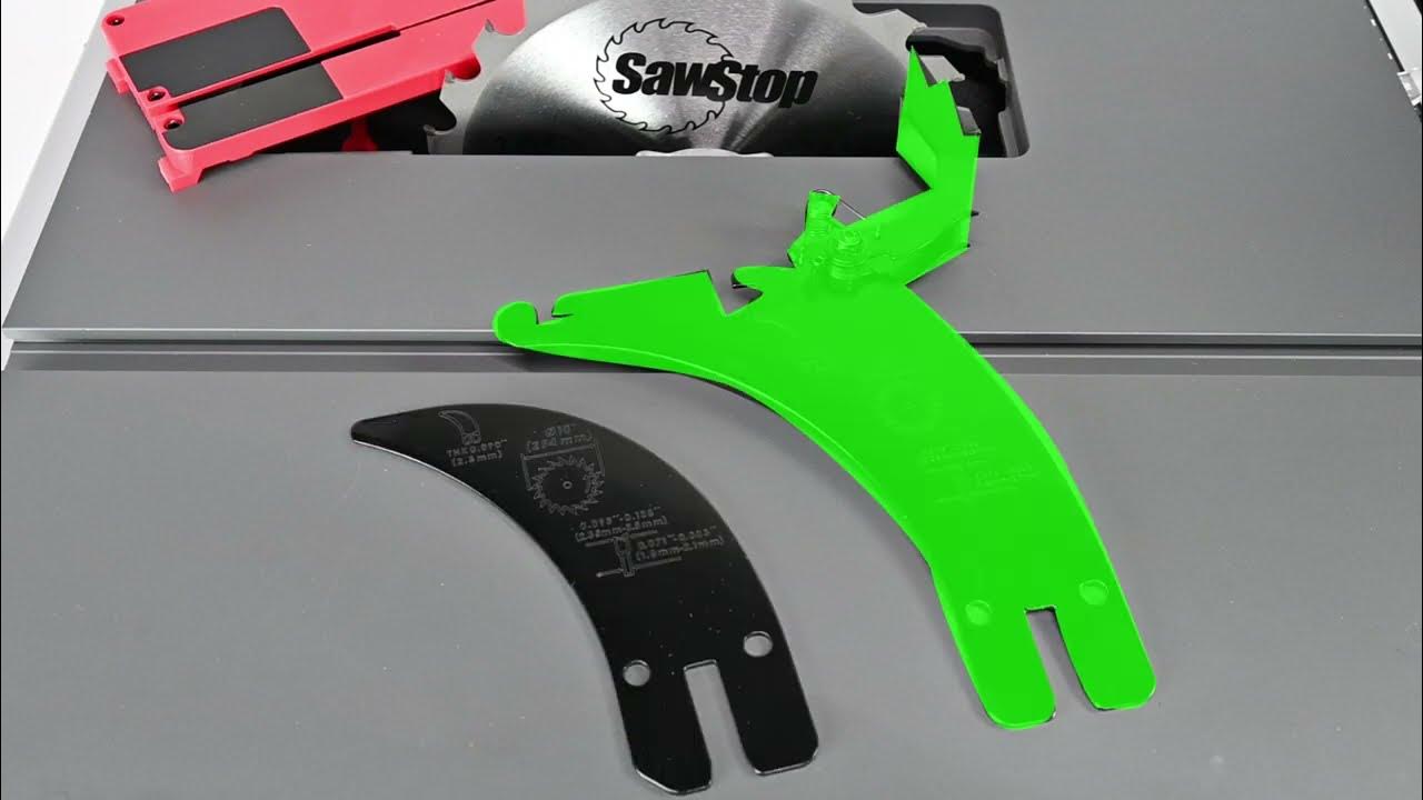 SawStop Service Tip Adjusting the Spreader and Riving Knife for the