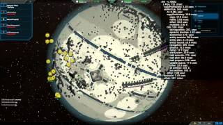 Planetary Annihilation - 3000 Boom Bots Area Commands!