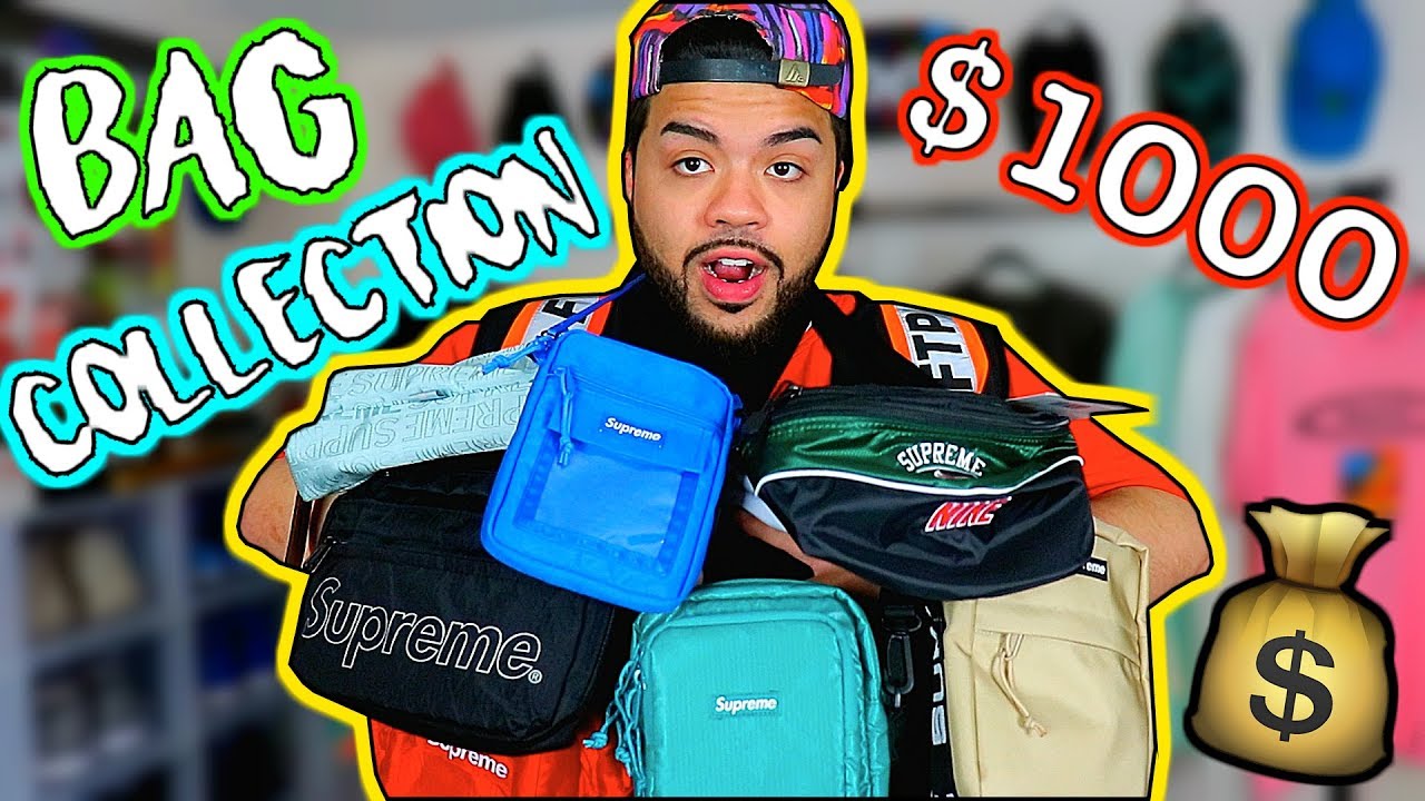 SUPREME FW18 SHOULDER BAG AND WAIST BAG UNBOXING 