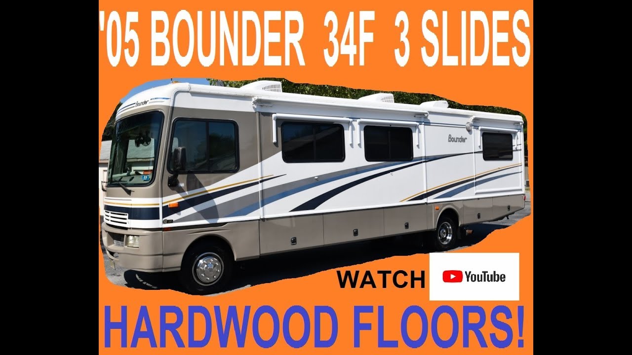 2005 Fleetwood Bounder 34F Hardwood floors  $34950
