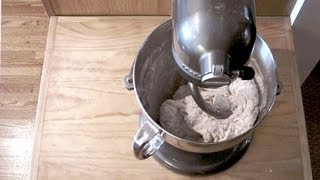 Making Bread/Pizza Dough with Fresh Yeast  using the KitchenAid Pro 600 6 qt. Mixer