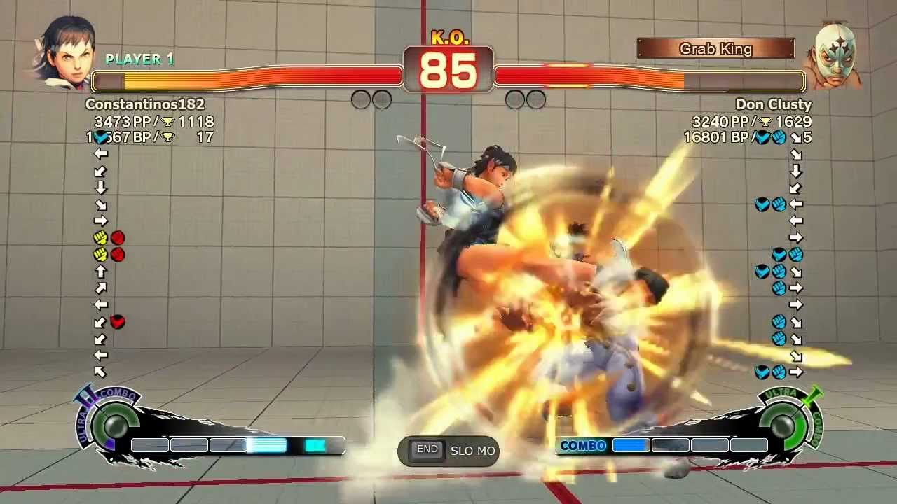 Don Clusty (Fuerte) vs Constantinos182 (Sakura) SSF4 AE (PC) Ranked Matches