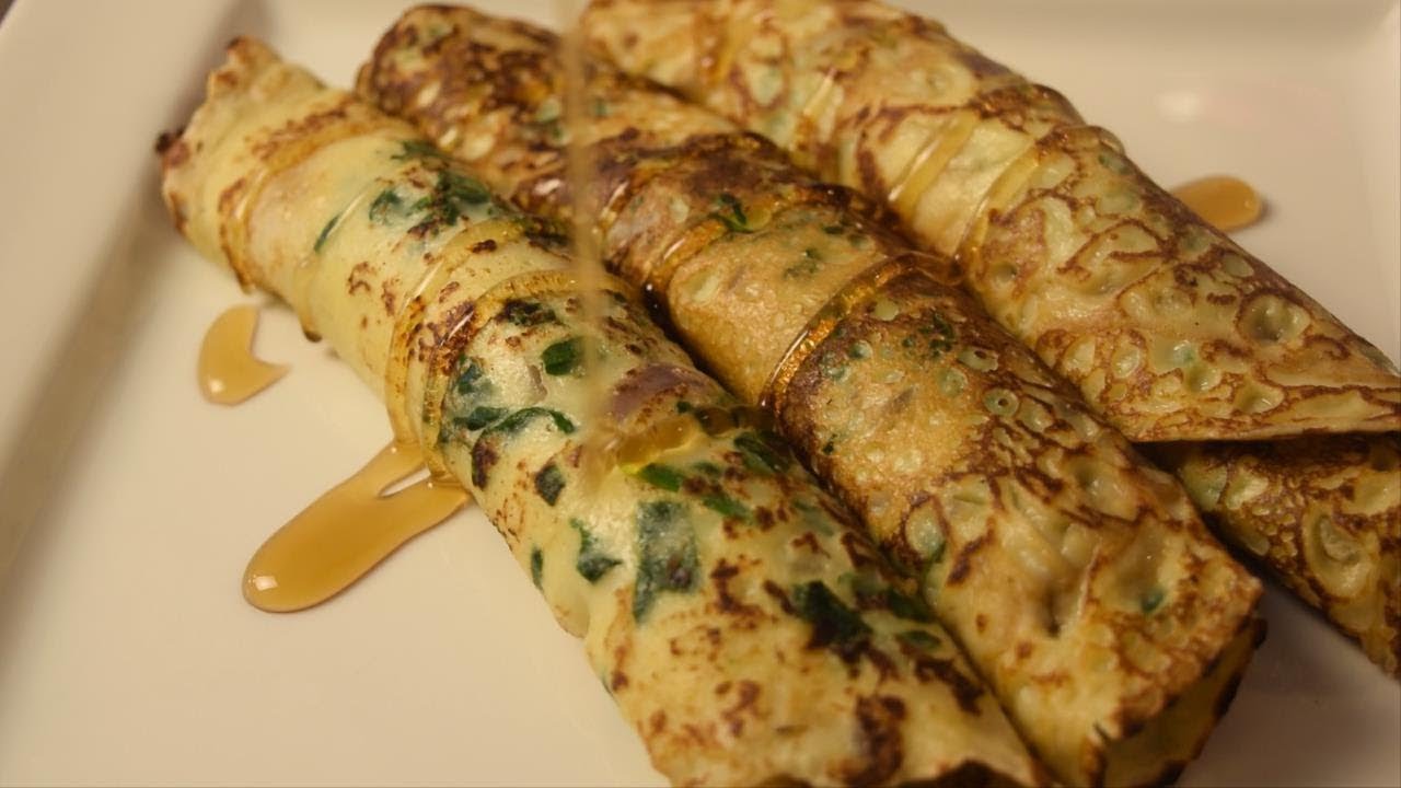 Crepes De Espinacas Facil Receta