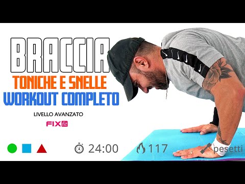 Esercizi Braccia Toniche! Allenamento Completo Braccia, Spalle e Petto