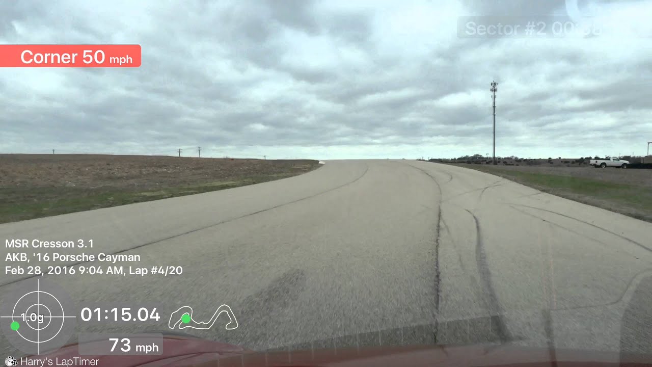 Porsche GT4 - MSR Cresson 3.1 - YouTube