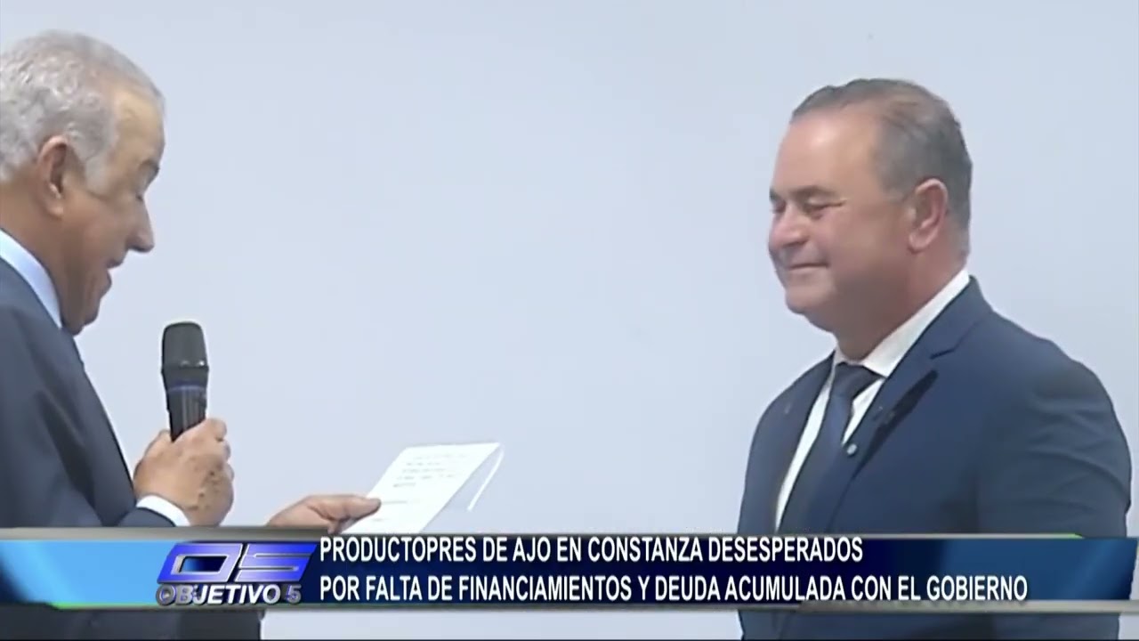 Productores de ajo en Constanza enfrentan deudas y falta de financiamiento estatal | Objetivo 5