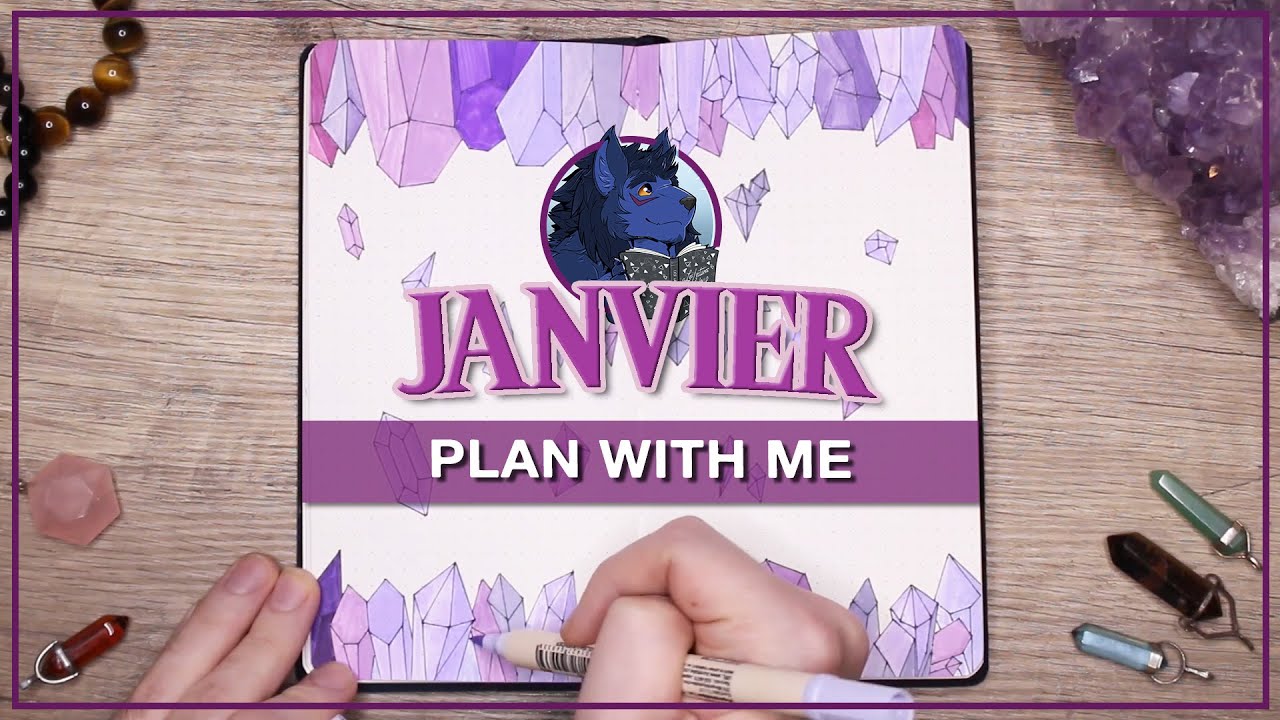 Plan With Me : Janvier 2025 | Bullet Journal Setup 🐺