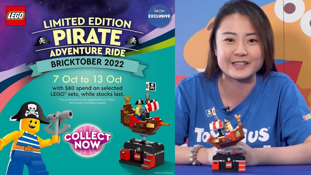Toys”R”Us Lego Bricktober 2022 Pirate Adventure Ride Unbox Review