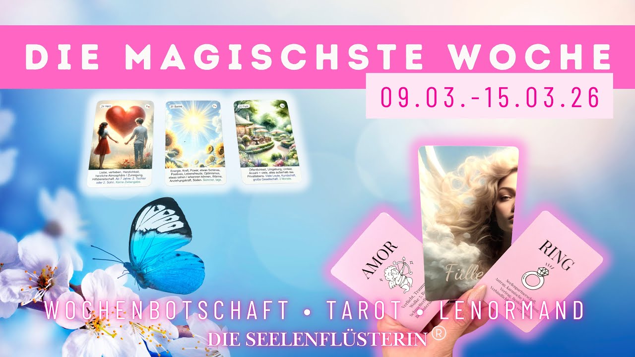 Das Warten hat ein Ende!!! Ab jetzt wird Liebe gelebt 🤩❤️🔥😍|| Wochenbotschaft 09.03.-15.03.26