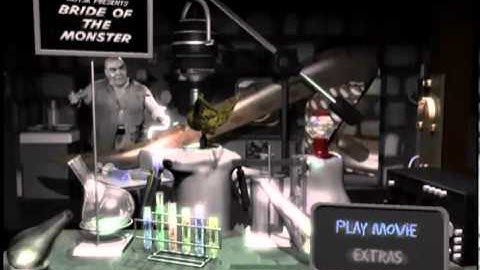 MST3K: Bride of the Monster DVD Menu