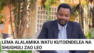 GODBLESS LEMA COMPLAINS ABOUT PEOPLE NOT CONDUCTING BUSINESS TODAY, CLAIMS IT IS NOT RIGHT