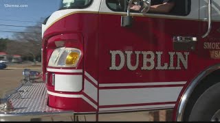 8 firefighters in the City of Dublin climbing the ladder of success, earning promotions