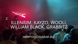 Illenium, Kayzo, Wooli, William Black & Grabbitz | Hampton Coliseum (2022) by Slammers 90 views 1 year ago 21 minutes
