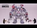 Lego Avengers Endgame 76124 War Machine Buster Speed Build