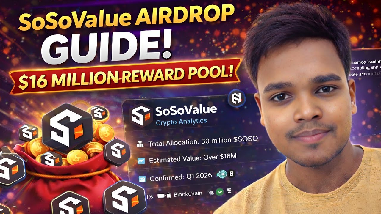 SoSoValue Airdrop Step By Step Guide || New Free Crypto Airdrop || Free Crypto Airdrop Guide