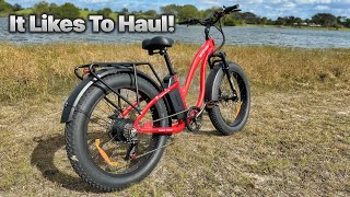 Tesway S7 - Cargo Ready E-bike with 30MPH Max Speed!