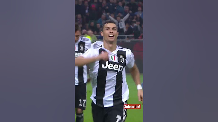 The SIUUU of CRISTIANO RONALDO in San Siro 🤩
