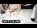 Real sound Study with me 8:30-12:00 | 一緒に勉強しよう！ 勉強動画