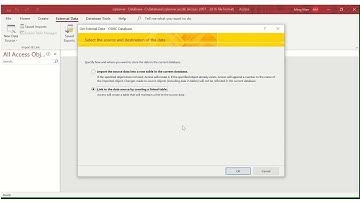 Microsoft Access link a table to SQL Azure