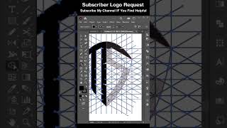 Letter MS Logo Design In Illustrator | Tutorial #shorts #youtubeshorts #logo