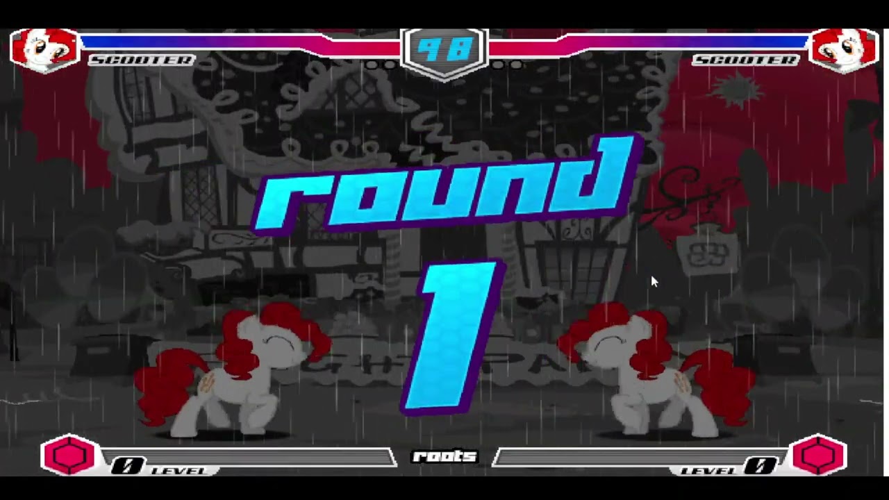 Fighting is magic Roots gameplay: Scooter and Rarity