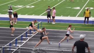 Girls 100m Hurdles Prelim Heat 2 @ Franklin Community HS | Girls IHSAA Sectional 20 | May 19, 2026