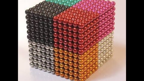 Playing with 2000 mini magnetic balls! (Oddly Satisfying, ASMR & 2000 buckyballs!)