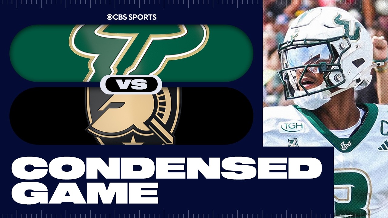 South Florida Bulls vs Army Black Knights | Week 2 Condensed Game Highlights