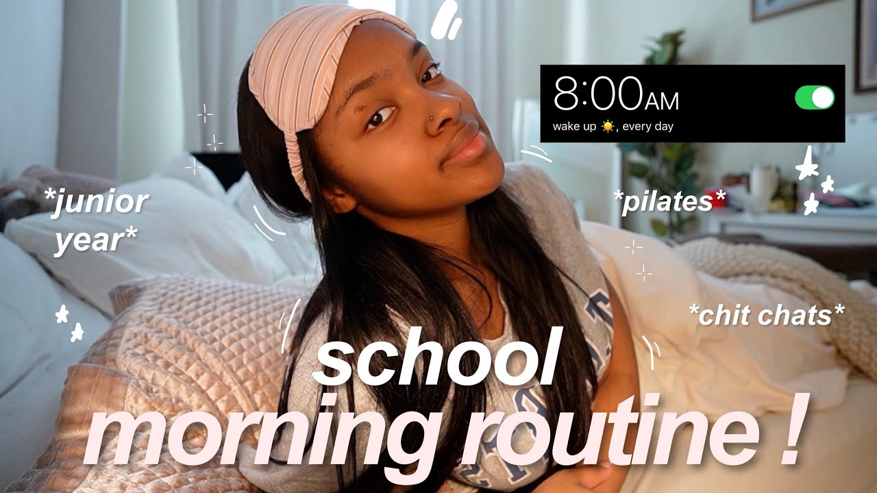 GRWM: Утренняя школьная рутина 🎧 (11 класс) 11-й класс