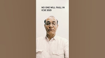 No One will Fail in ICSE 2025 Exam,ICSE Result 2025#ICSE2025#NOFAIL#ICSESHORT #boardexaminations