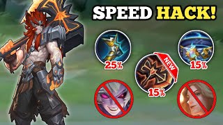 REVAMPED AULUS SPEED HACK! (100% broken!🔥) AULUS BEST BUILD AND EMBLEM -MLBB