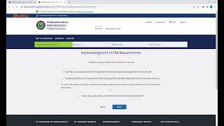 FAA Registration Guideline