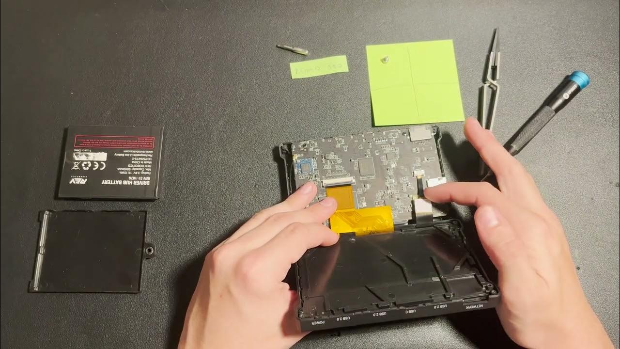 REV Driver Hub How to Fix an Unresponsive touchscreen (FTC Team 21525