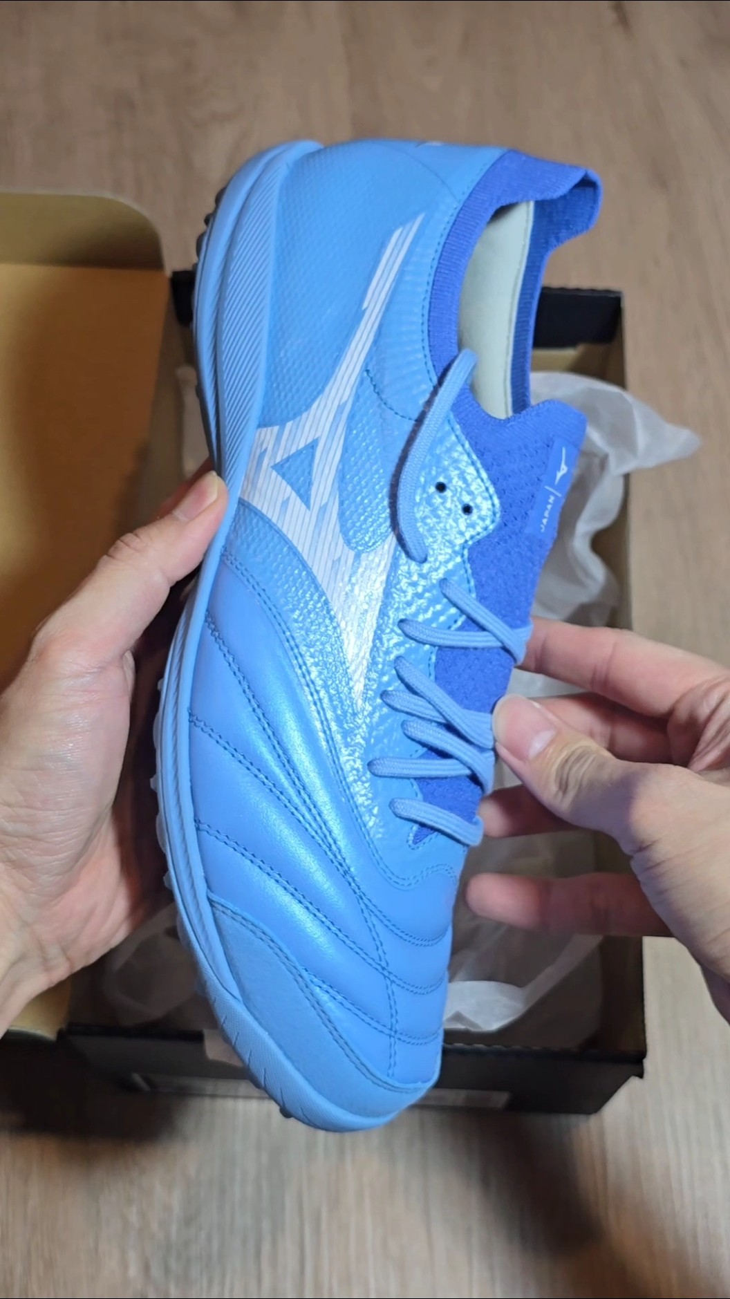 Unboxing! Mizuno Morelia Neo IV Sala Beta Japan TF 'Unity Sky