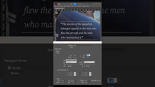 InDesign Tip | Create Quote Lines with Paragraph Borders