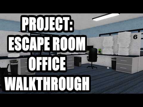 Roblox Project Escape Room Office Walkthrough