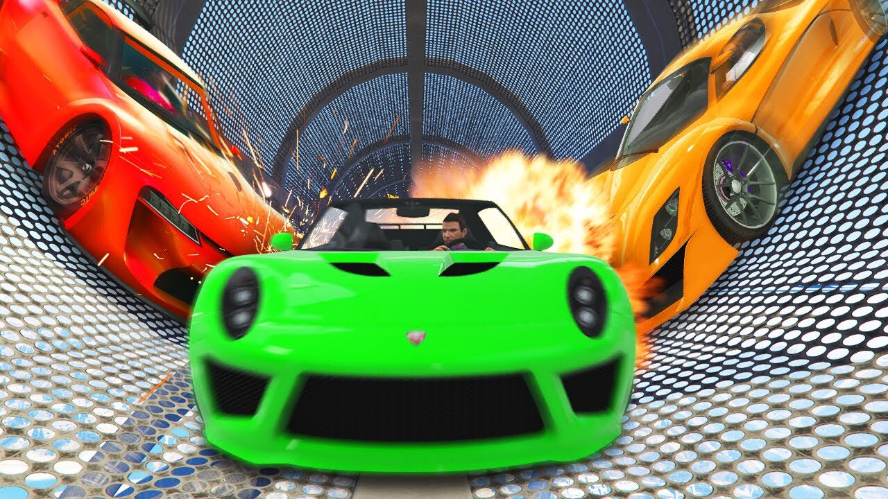 EXTREME FULL SPEED TAKEDOWN! (GTA 5 Funny Moments)