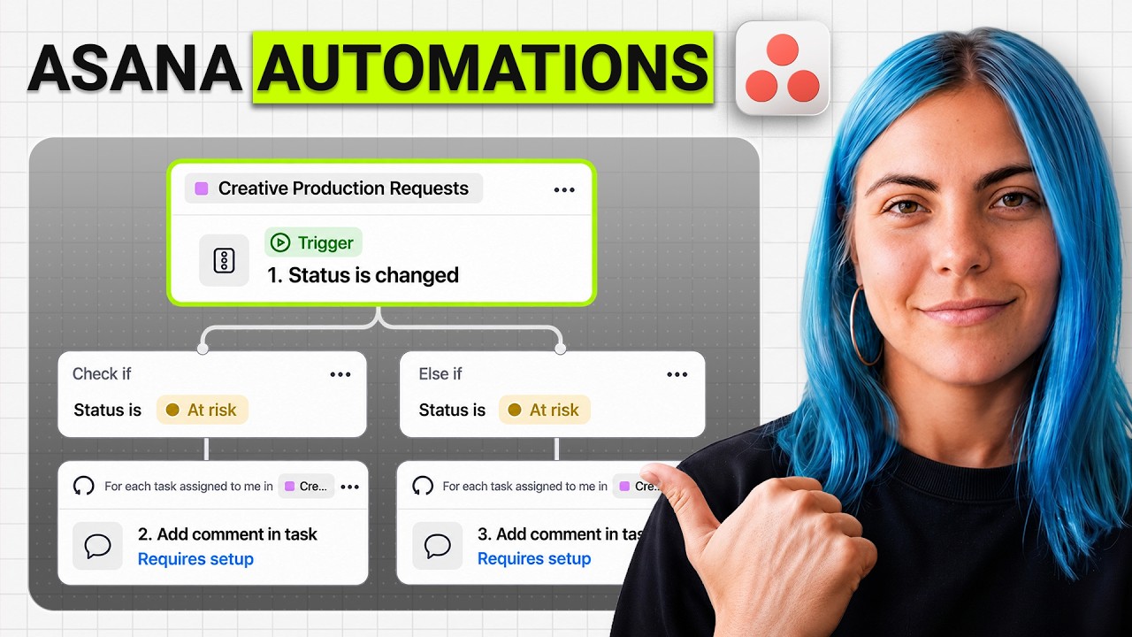 How to Use the New Asana Automation Builder | What’s New in Asana - YouTube