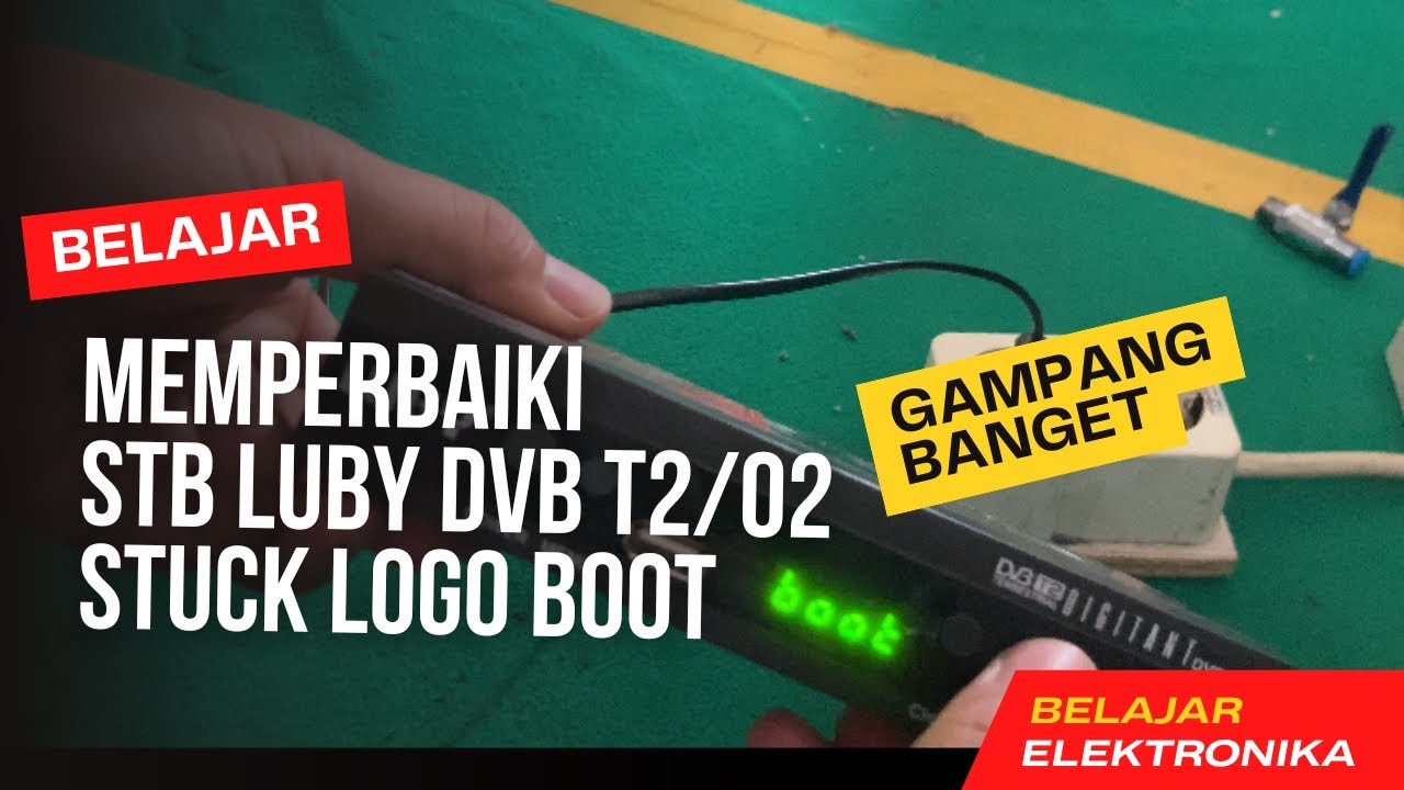 Cara mengatasi STB LUBY tampilan BOOT ‼️ How to solve STB LUBY BOOT display