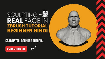 🎨 Real Face Sculpting in ZBrush | Beginner ZBrush Tutorial in Hindi 🇮🇳
