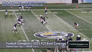 2023 FCS Bowl - National Team: Day 1, WR/DB 1-on-1s