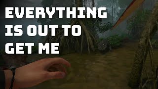 The Caimans are out to get me - Green Hell 100 Days Hardcore Part 4