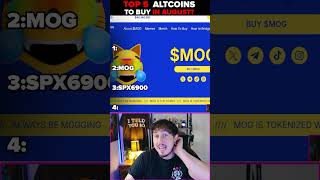 TOP 5 ALTCOINS TO BUY IN AUGUST??!! #crypto #altcoin #memecoin