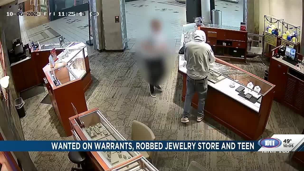 Man wanted on multiple warrants also robbed jewelry store and teen ...