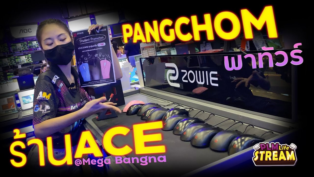 PLM Life Stream EP.10 : PANGCHOM พาตะลอนร้าน ACE ที่ MEGA BANGNA สวรรค์ของคนเล่นเกม | สังเคราะห์ข้อมูลเกี่ยวกับadvice เม กา บางนาได้แม่นยำที่สุด