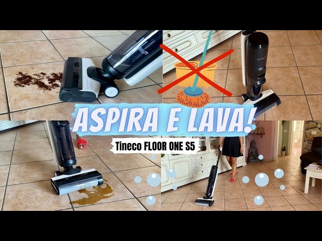 APRI QUESTO VIDEO SE ANCHE TU ODI IL MOCIO!  ASPIRA E LAVA PAVIMENTI  TINECO FLOOR S5 - EleonoraHome 