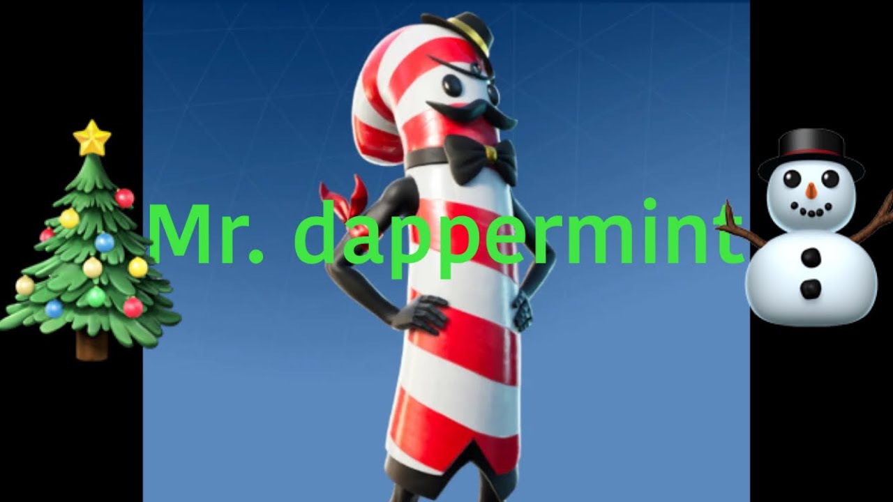 *NEW* Candy cane skin in fortnite YouTube