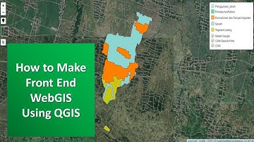 QGIS Tutorial : How to Make Front-End WebGIS